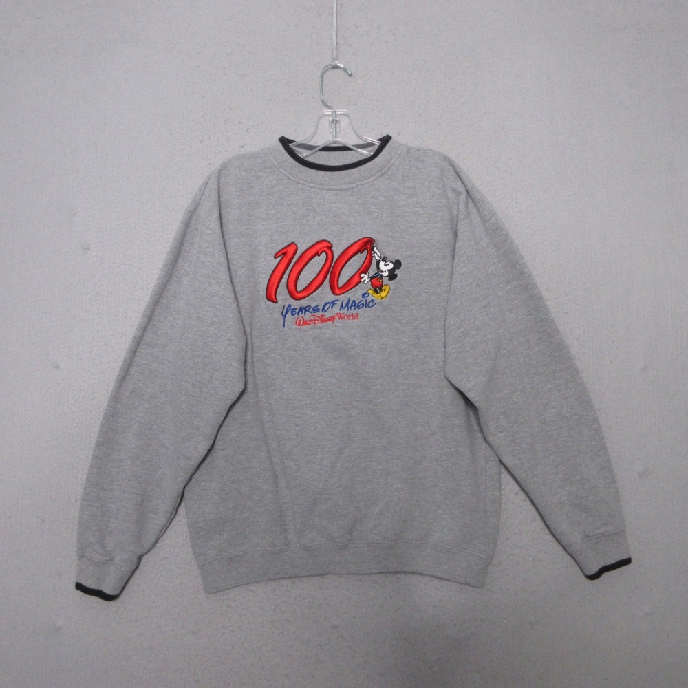 Vintage Disney World Sweatshirt 100 Years of Magic Mickey Mouse Disney Vacation